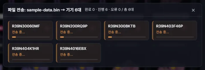 진행 중인 보드